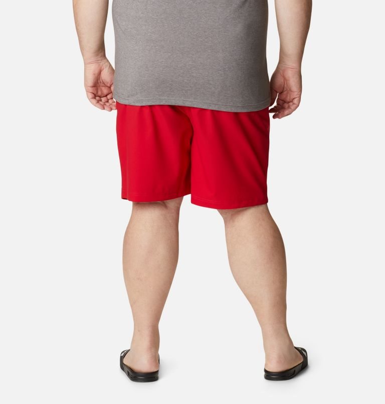 Men's Columbia Summertide Stretch Shorts Red | Plus Size CA-G5C64
